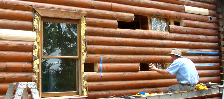 Log Home Repair Garrard County, Kentucky